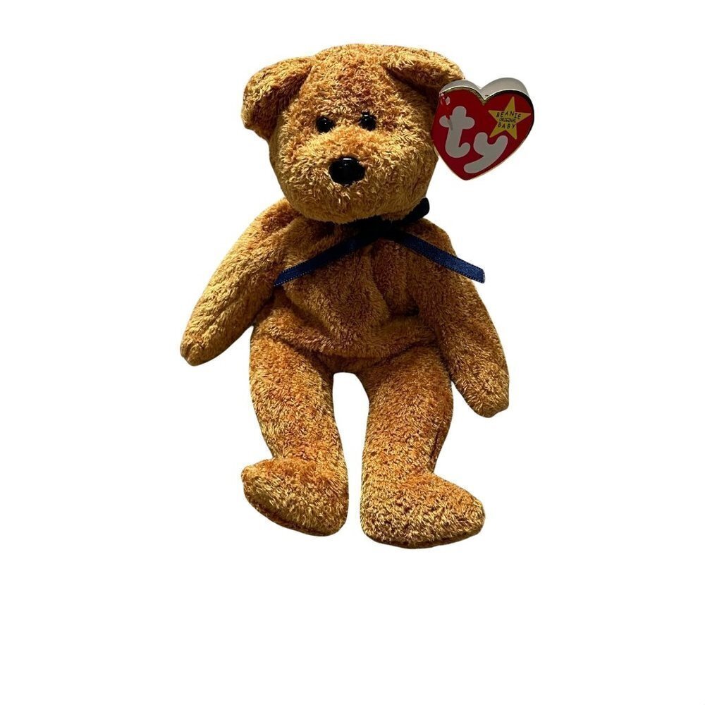 TY Beanie Baby- Fuzz the Bear